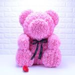 2021 artificial preserved roses Teddy Roses Bear for Valentines Day Gift rose