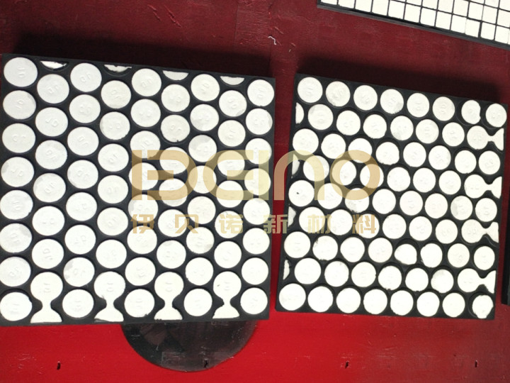 Wear Resistant Rubber Ceramic Liners Abrasive Wear In Mining