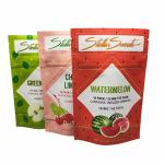THC Gummy Snack Packaging Smell Proof Pouch Customizable Kraft Paper Bag