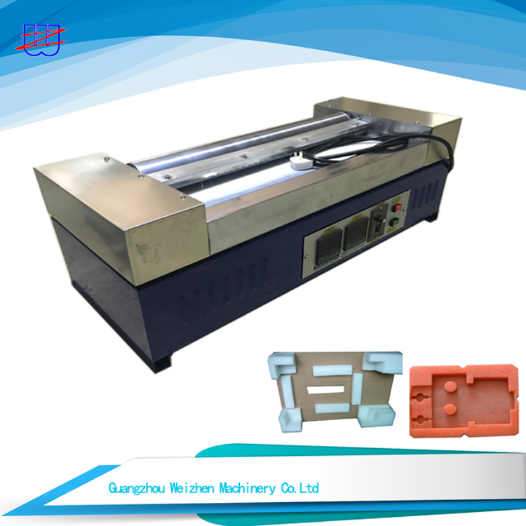 Wood Packaging Material Single Roller Hot Melt Glue Coating Pasting Machine for EVA EPE Sponge Foam