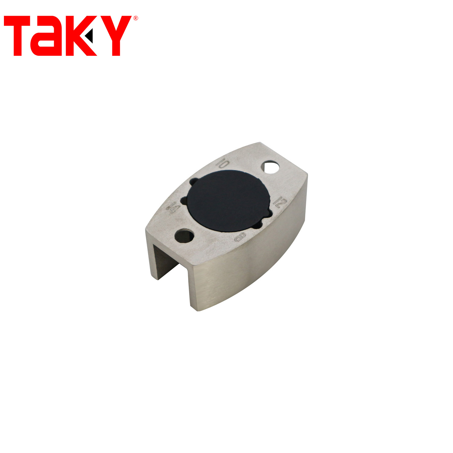 Glass Frameless Sliding Shower Door Hardware in Minimalist Design with 10mm Thickness