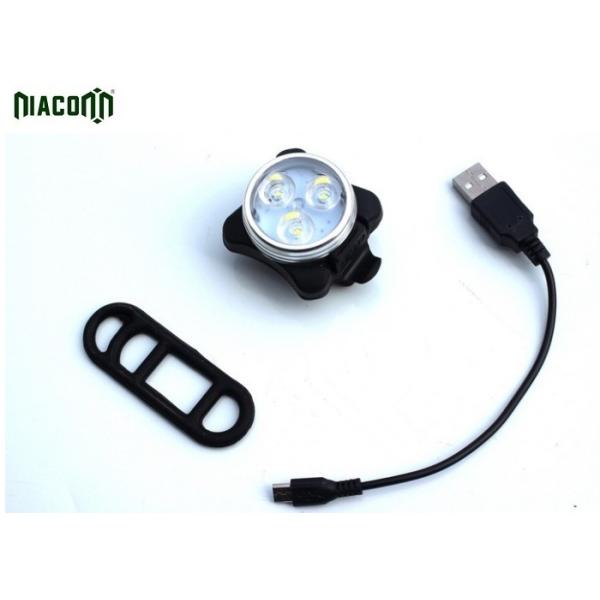 650mah USB Rechargeable Led Tail Light For Bike Red And White Color