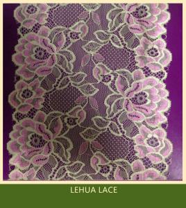 Wholesale Hot Selling and nice quality Nylon Spandex Stretchy Brazil Lace from lehua China from china suppliers