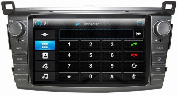 Ouchuangbo Wholesale Car GPS Sat Nav USB iPod DVD Audio Player Toyota RAV4 2013
