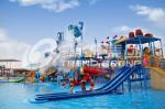 Summer Outdoor Fiberglass Aqua House / Water Park Attractions for Theme Park
