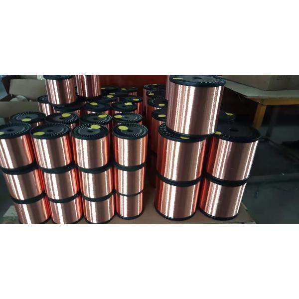 Ultra-fine Enameled Wires 0.15mm Polyesterimide Enameled Round Copper Wires with Self Bonding Layer.