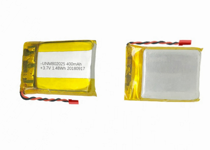 802025 Lithium Polymer Battery 3.7V 400mAh Rechargeable LiPO Batteries for GPS Tracker