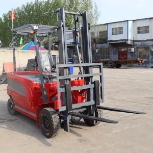 Wholesale Electric Forklift Truck With Emergency Safety 2.5m Turning Radius 3-6m Lifting All Terrain Fork Lifts from china suppliers