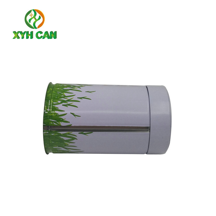 Tea Tin Can Dome Lid Metal Tinplate Special Tea Tins Packaging For Bulk Packaging