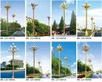 12 Foot 10 Foot LED Pole Street Lights Ip65 Outdoor Commercial Lighting