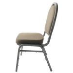 Modern Style Stackable Garden Conference Furniture Metal Legs Banquet Chair