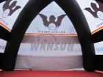 Outdoor Inflatable Event Tent , 3 - Layer PVC Inflatable Advertising Tent