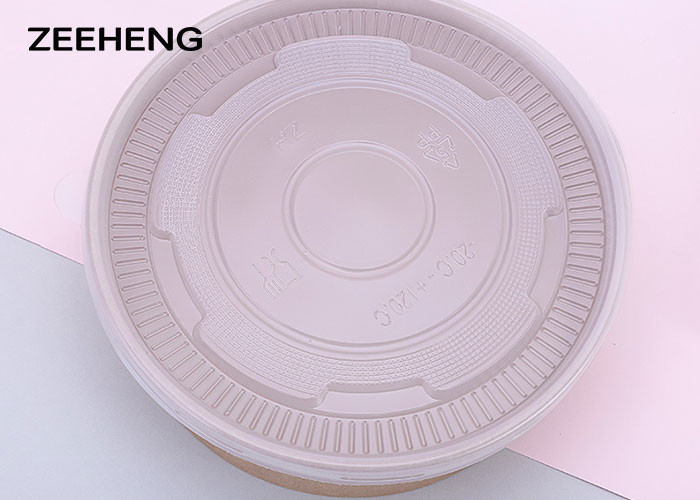 Disposable Food Grade Salad Rice Bowl Recycled Materials Disposable Paper Bowls