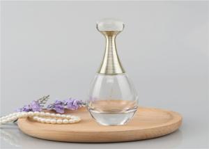 Wholesale Customize Luxury Clear Glass Pump 100ml Perfume Bottle For Perfume Packaging from china suppliers