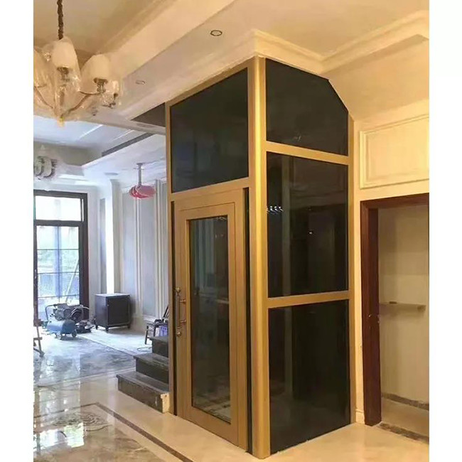 Elderly People Smart Small Villa Elevator Home 450 To 1600KG 4m/S