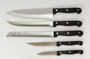 Wholesale Cheaper Price High Quality PP Handle Kitchen Knife Set For Promotion Product from china suppliers