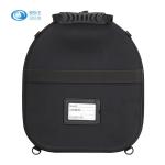 Black 5mm EVA 75degrees Baseball Hat Travel Bag With Double Zipper