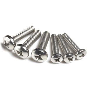 Wholesale GB823 Cross Recessed Screws Polished Small Pan Head Screws ROHS SGS from china suppliers