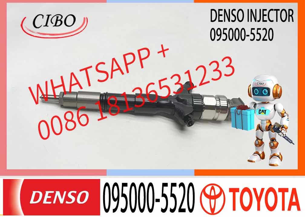 23670-0L010 Fuel Injector For Toyota 095000-6760 095000-5920 095000-5520 095000-5930 095000-7800