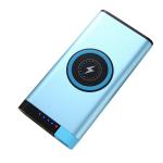 High Quality Gold Color 10000mAh Polymer Battery QI Wireless Charger Power Bank