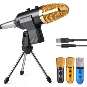 Wholesale Wired 70dB Voice Recorder Mic USB 2.0 Condenser 30Hz-20kHz Living Streaming from china suppliers
