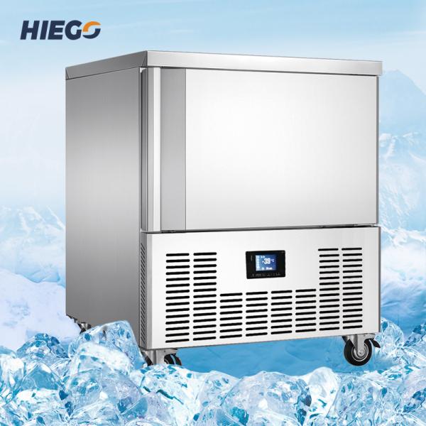 Quality 5 Trays Automatic Cold Storage Blast Freezer Chiller Countertop Defrost for sale