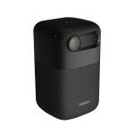 WIFI 2T2R Black Mini Projector 10000MAH Battery For Outdoor Activities Use