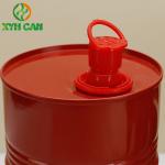 Olive Oil Tin Cans 0.19mm Tinplate CMYK 4C Round Metal Cans for 1L Safflower Oil