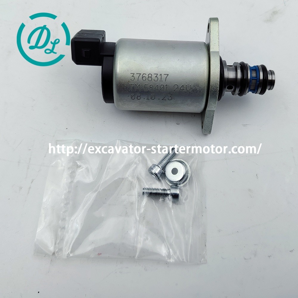 923636.0756 3768317 TM58401 Solenoid Valve Excavator Spare Parts Parker