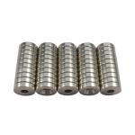 Strong Ring Countersunk NdFeB Neodymium Magnet With Screw Holes N42