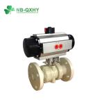 Pph Electric/Pneumatic Actuator True Union Ball Valve with Bracket and UV