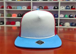Wholesale ISO9001 Blue Bill Baseball 5 Panel Trucker Cap For Adults from china suppliers