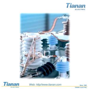 Wholesale TIANAN Surge Arrester Medium Voltage 12 KV For Railway , HV Load Switch from china suppliers
