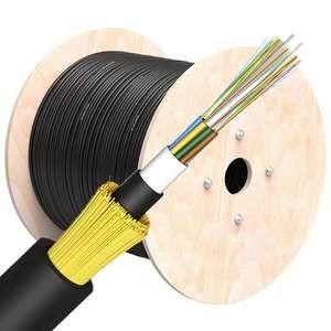 Wholesale G652D Outdoor ADSS Fiber Optic Cable Single Mode Aerial 12 24 Core from china suppliers