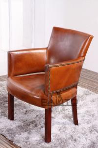 Wholesale luxury antique leather hotel arm chair furniture,#2047 from china suppliers