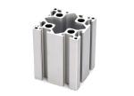 OEM Aluminum Extruded Profiles For Welding Machine , 6063 / 6061 Alloy