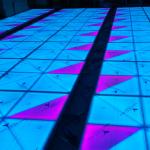 DMX LED Infinity LED Light Dance Floor T Stage Show Flooring 720pcs 10mm