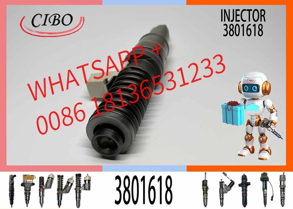 Engineering Machinery 3.18-4D Truck Engine System Accessories 3801618 Diesel Fuel Injector