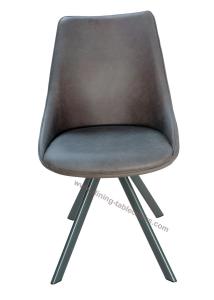 Wholesale Modern Metal Legged Dining Chairs Grey Robust Legs Slip Proof Home Furniture from china suppliers