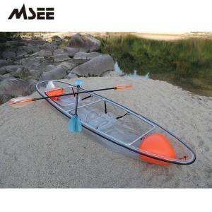 Wholesale Woman Top Jet Engine Transparent Canoe Kayak Fishing Pedal Drive Racing from china suppliers