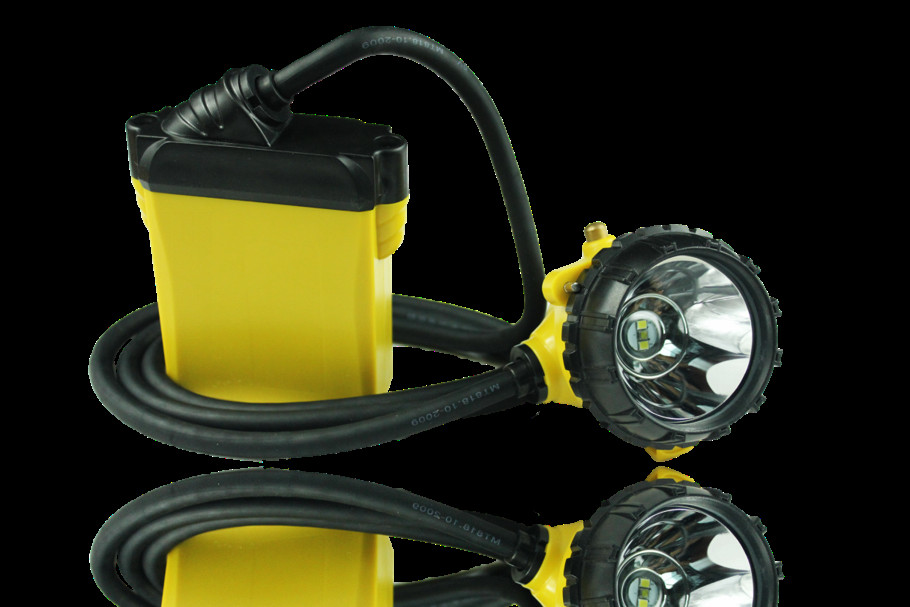 10.4Ah 25000lux Underground Cap Lamps 348Lum With SOS