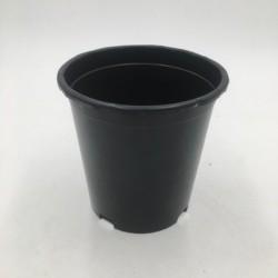 Wholesale Customizable Black Plastic Flower Pot Outdoor Gallon Pot High Quanlity from china suppliers