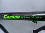 Carbon MTB Frame 26er 15"/17 NT02 Mountain Bicycle/Bike Frame Bright-green Decal