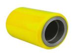 TPU Single PU Coated Polyurethane Roller Wheels Stainless Steel Material