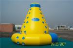 Customized Size Inflatable Water Climbing Wall , Inflatable Water Sports Toys