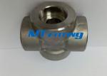 Socket Welded F304L / 316L Forged High Pressure Pipe Fitting Stainless Steel