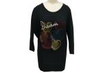 Long Sleeve Womens Pullover Sweatshirt Ladies Casual Tops Singel Jersey