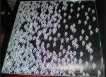 High Intensity Screen Printing Glazed Glass Shower Doors , Heat Resitant Bent