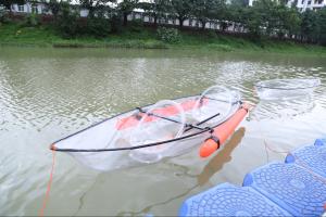 Wholesale Transparent polycarbonate transparent plastic Transparent gas powered kayak for sale from china suppliers