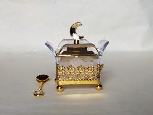 Wholesale T4-Arabia Exquisite Gold-plated Louhua Lily Sugar bowl from china suppliers
